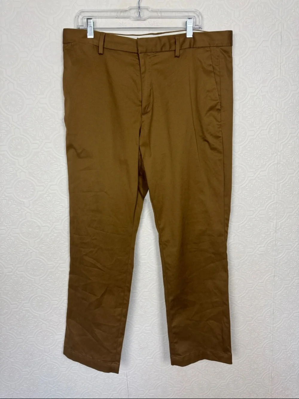 Banana Republic‎ Aiden Slim Fit Chinos Men’s 36x30 Brown Stretch Cotton Pants